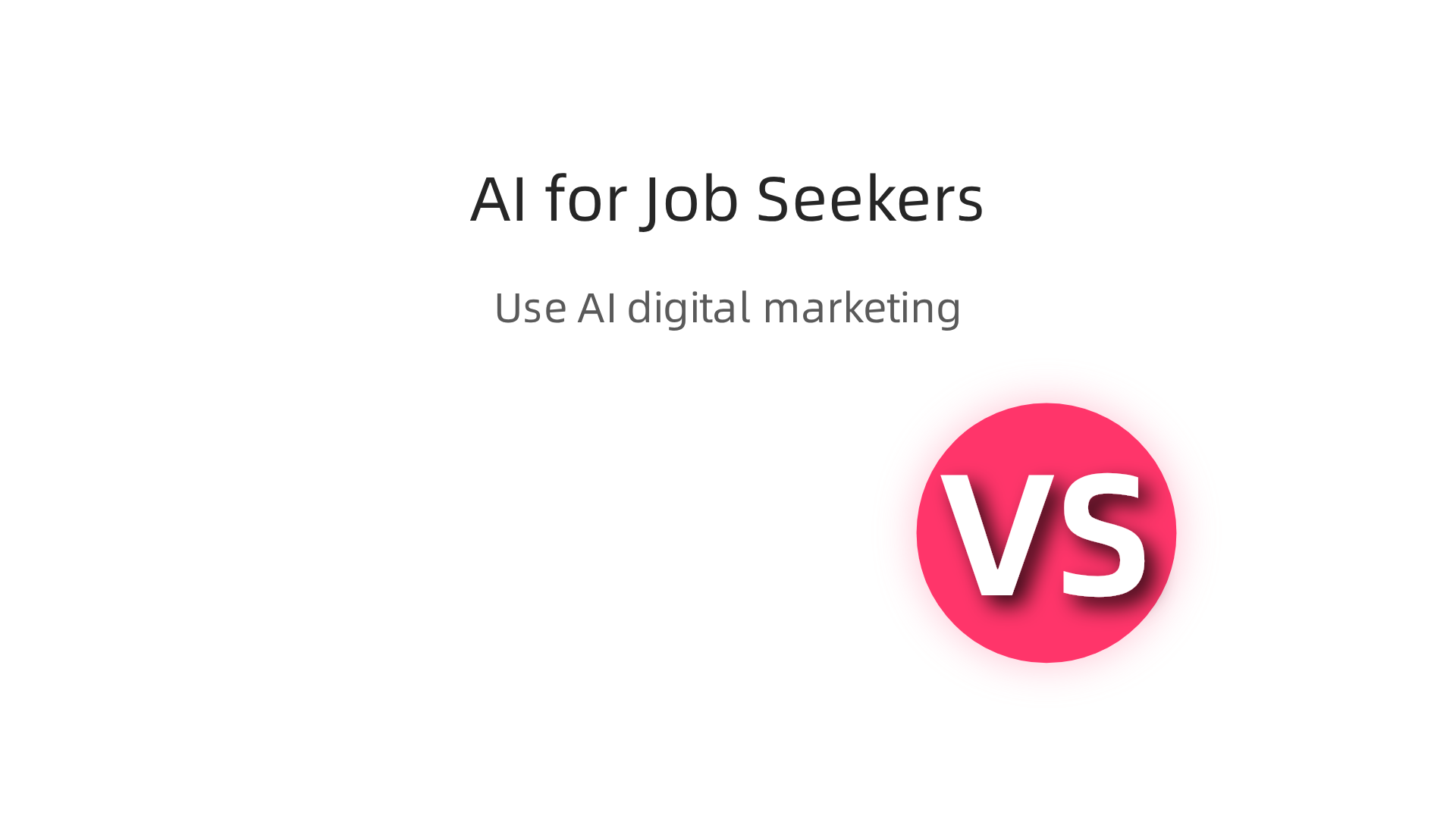 An infographic illustrating common concerns for online sales job seekers—credibility, skill gaps, and income uncertainty—and how AI digital marketing offers solutions to address them.