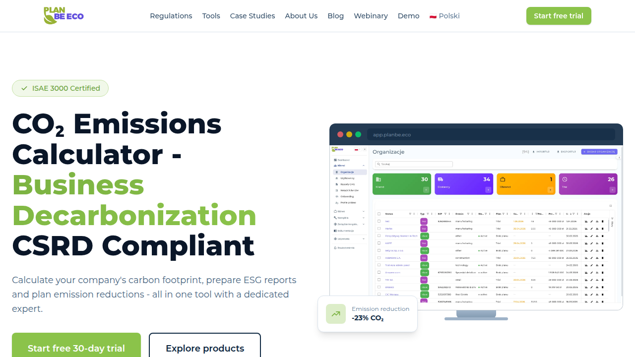 A screenshot from Plan Be Eco's guide on GDPR for the real estate industry, illustrating the importance of data privacy and legal compliance when handling client information in a CRM.