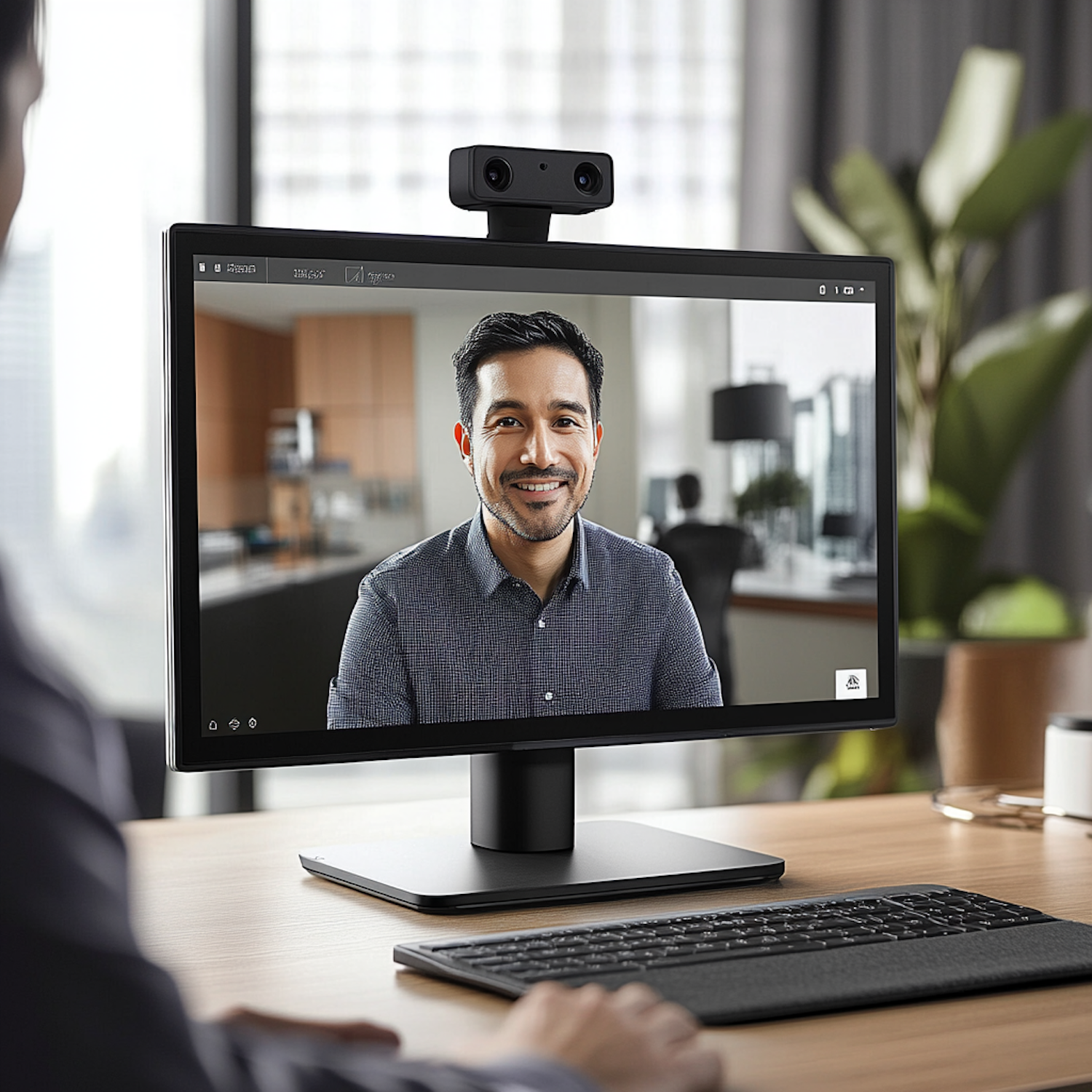 A sales professional conducting a virtual product demonstration, showcasing the increasing importance of digital sales skills.
