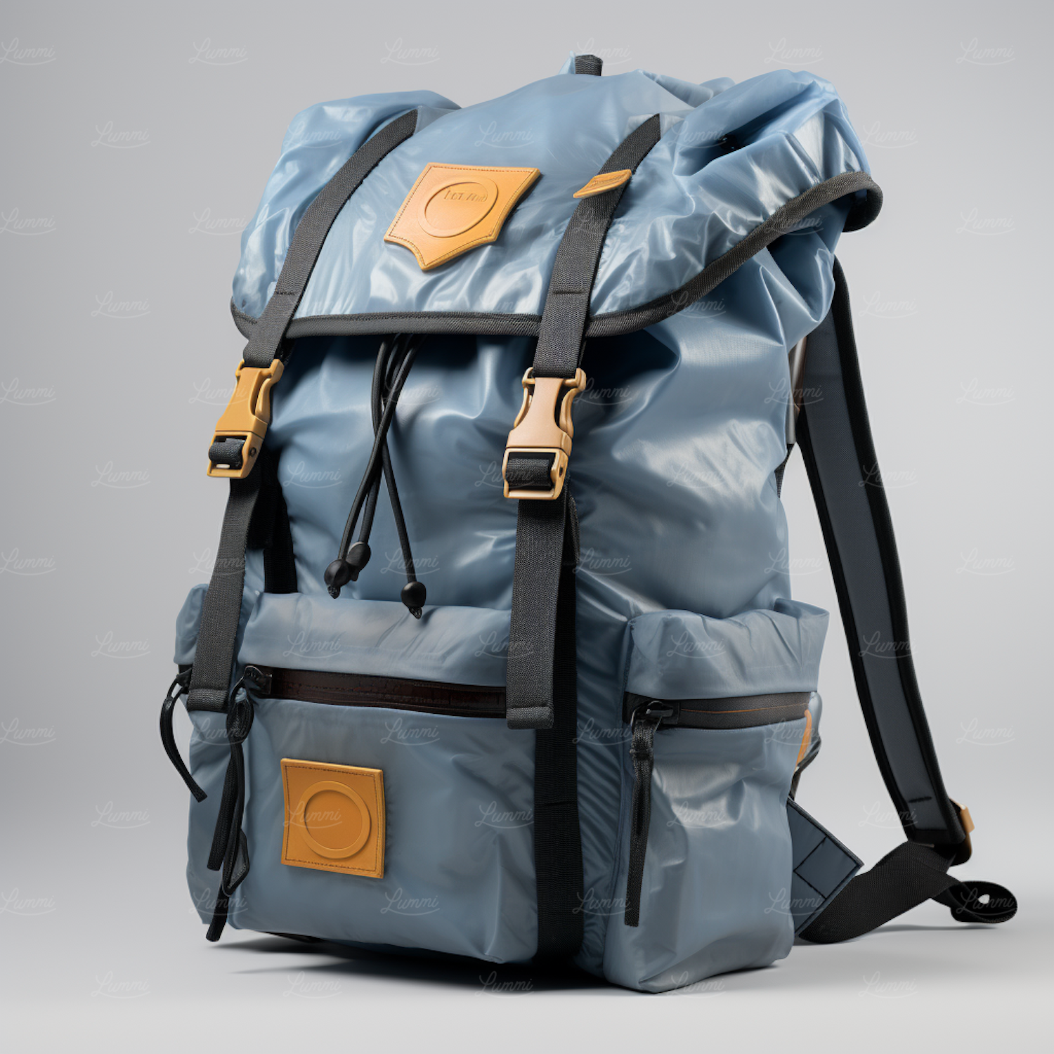 A stylish individual wearing a neutral-colored Coach backpack, emphasizing the enduring appeal and versatility of these items.